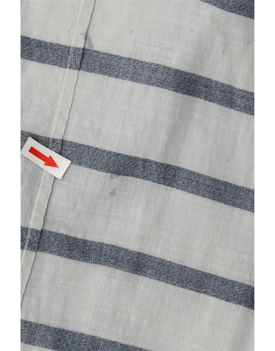 Zara Chemisier surdimensionné pour femme UK 18 XL Bleu rayé