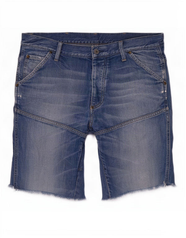 Betty Barclay Short en jean pour homme W34 Large Bleu Coton