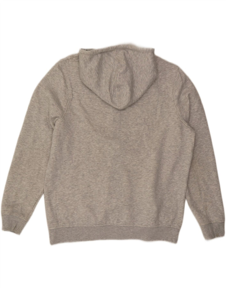 SALTROCK Pull à capuche zippé pour homme 2XL Gris Coton