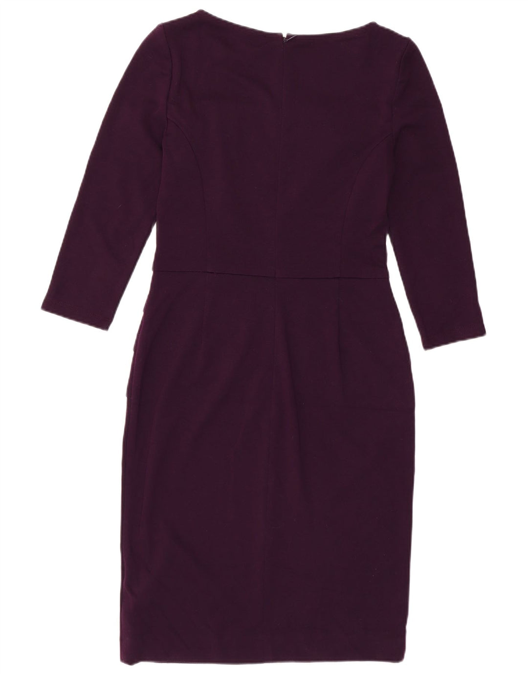 Chaps Robe fourreau à manches 3/4 pour femme US 4 Small Violet Polyester