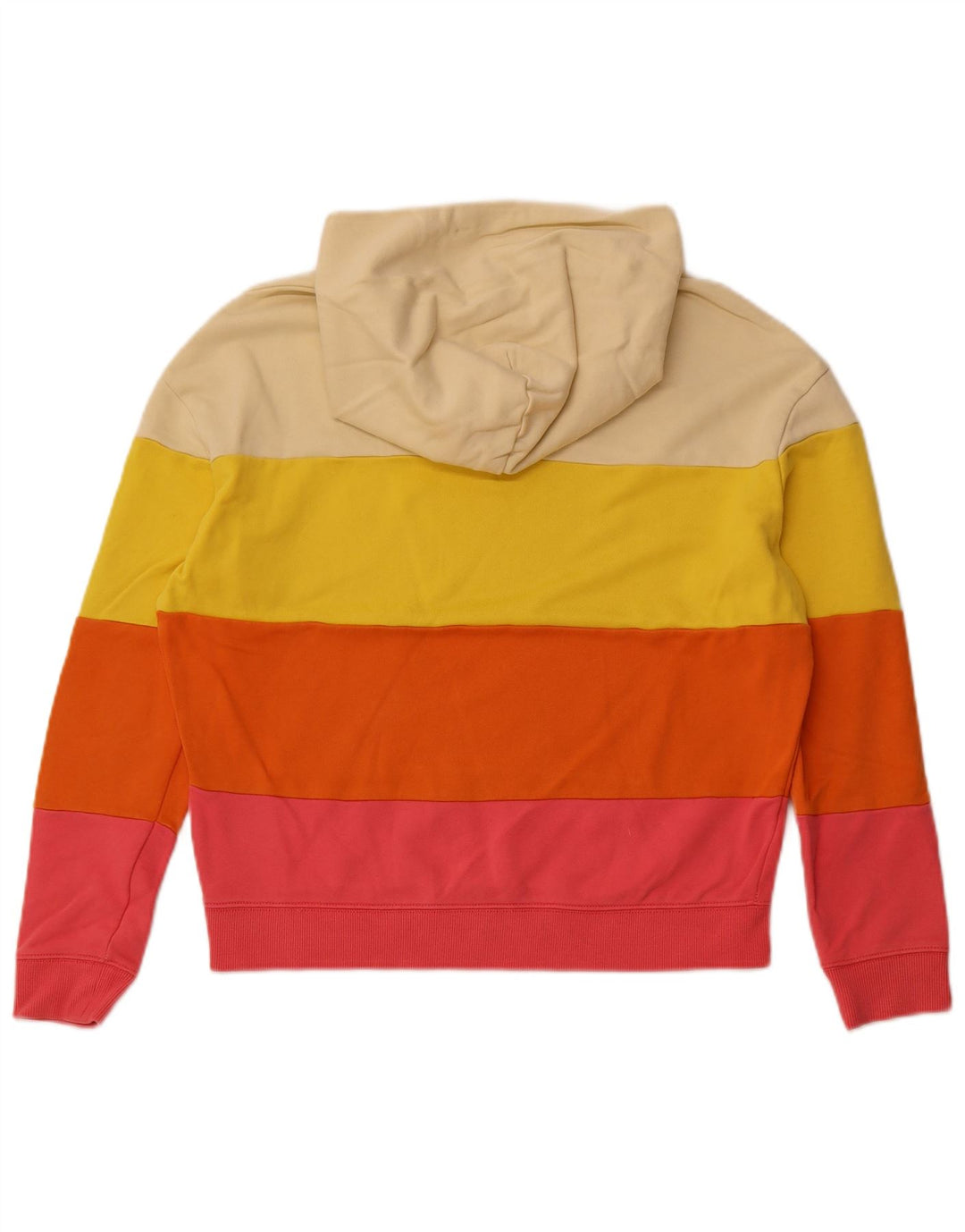 TOMMY HILFIGER Pull à capuche pour femme UK 10 Small Multicolore Colourblock