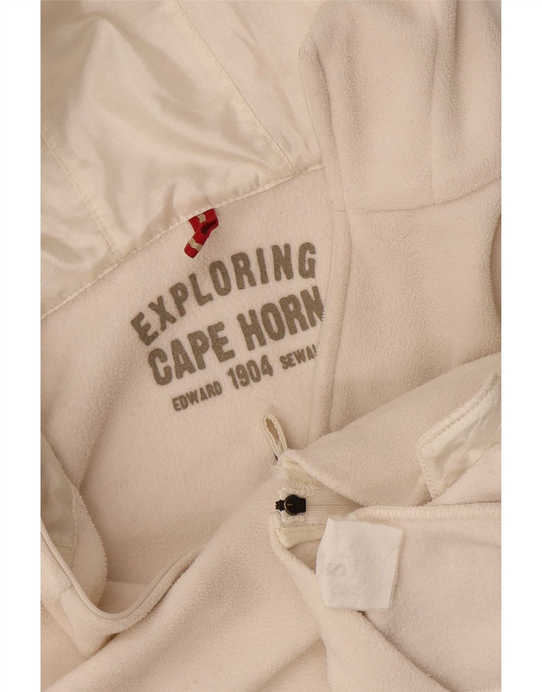 Cape Horn Veste polaire à capuche pour femme UK 10 Petit Blanc
