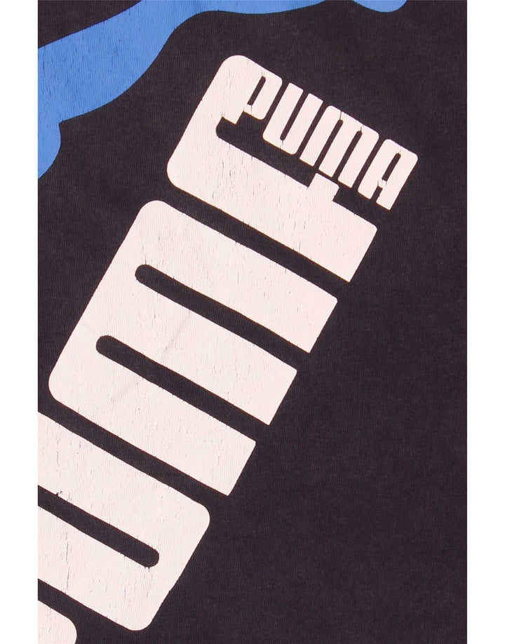 Puma Débardeur Graphic Homme Bleu Marine Taille L