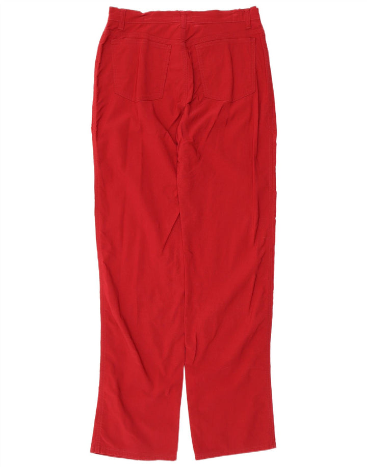 Moschino Pantalon décontracté droit pour homme W33 L33 Rouge