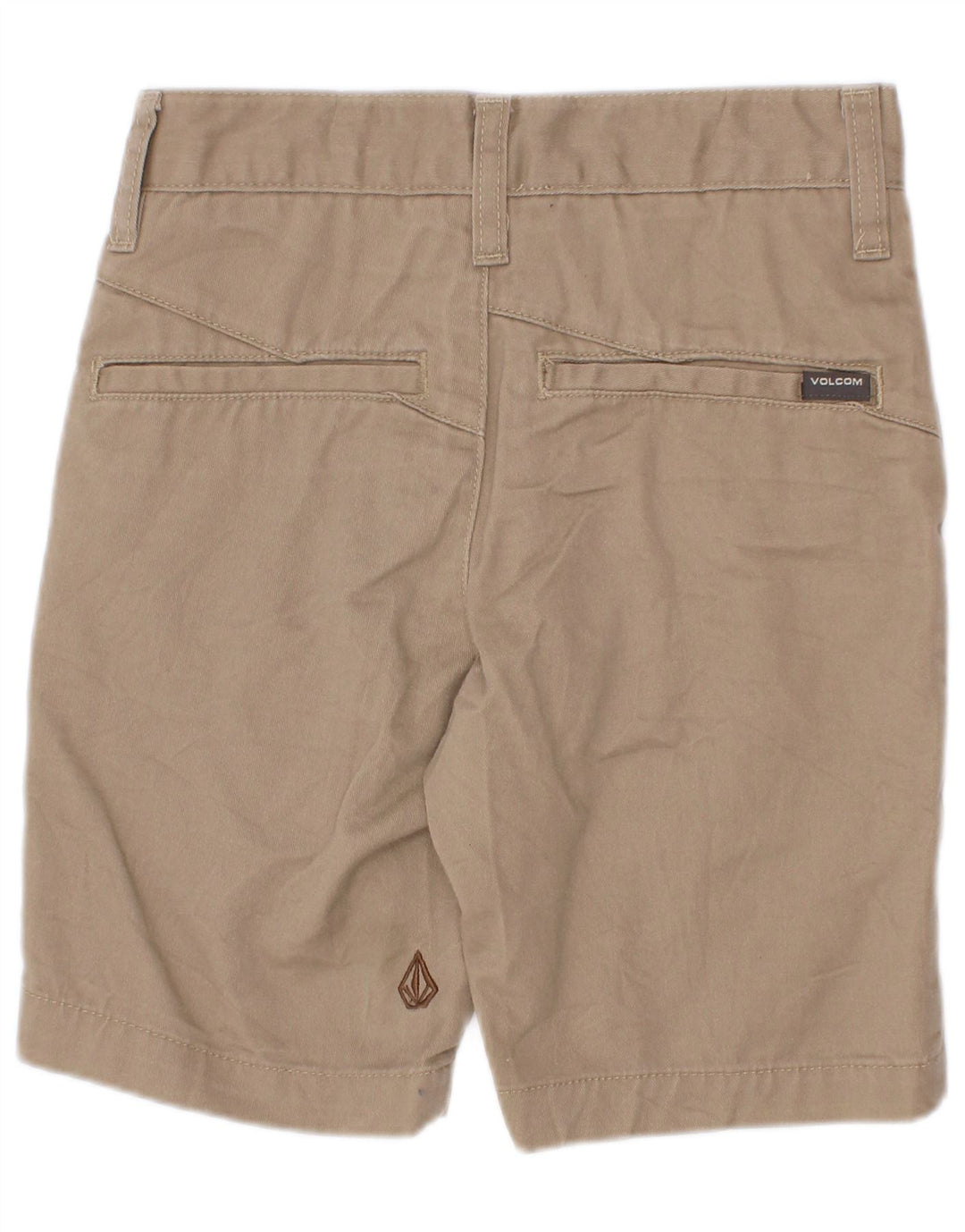 Volcom Short Chino Garçon 7-8 Ans W22 Coton Beige