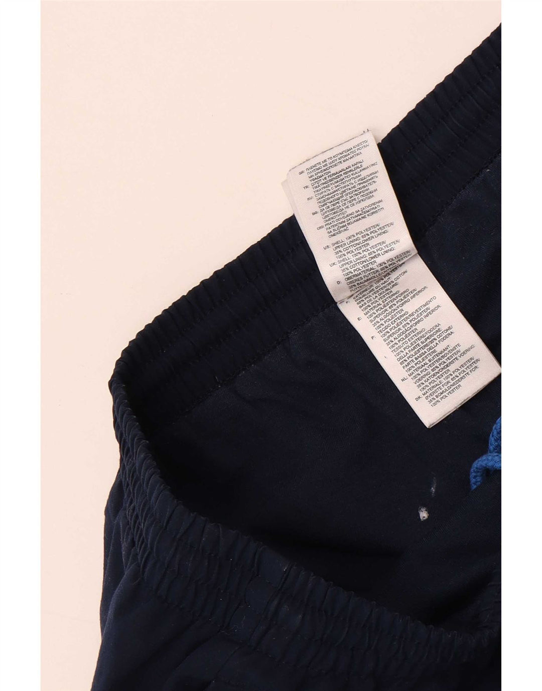 Adidas Pantalon de survêtement pour homme Pantalon de jogging Large Bleu marine Polyester
