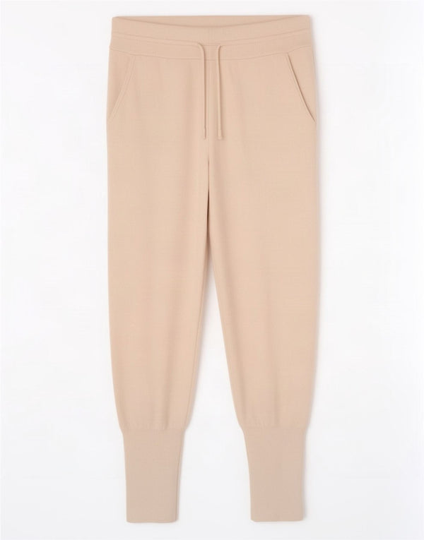 Zara Femme Pantalon De Survêtement Joggers UK 12 Medium Off White