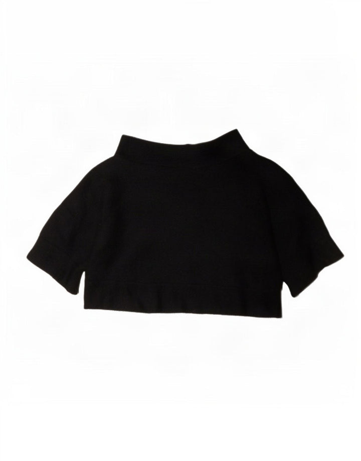 Emporio Armani Haut court pour femme EU 38 Noir moyen
