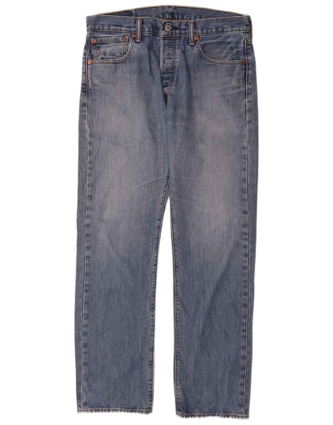 Levi's Jean Droit 501 Homme Bleu W32 L32 Coton