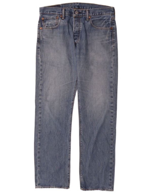 Levi's Jean Droit 501 Homme Bleu W32 L32 Coton