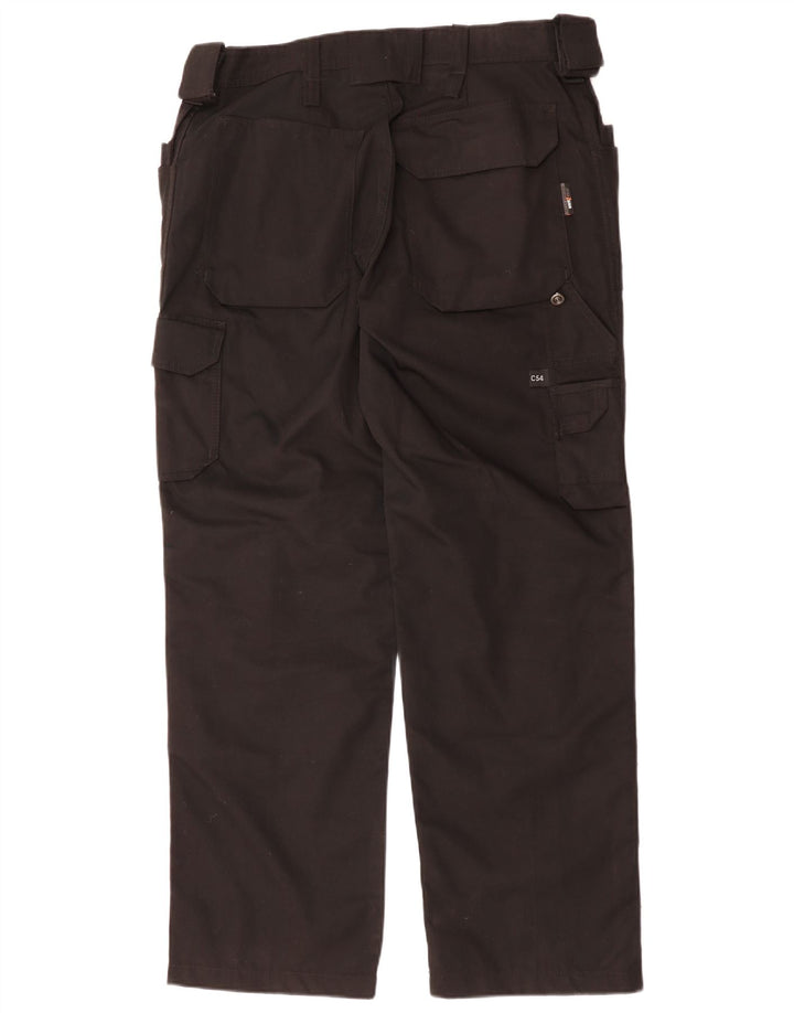 HELLY HANSEN Pantalon Cargo Droit Homme W38 L33 Noir Coton