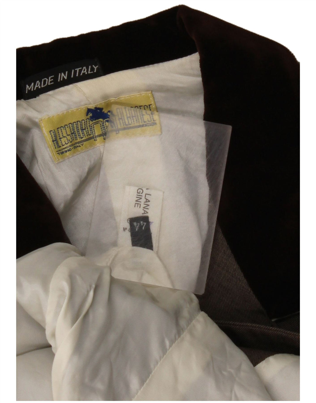 ALESSANDRO ALBANESE Veste blazer d'équitation pour femme IT 44 Marron moyen