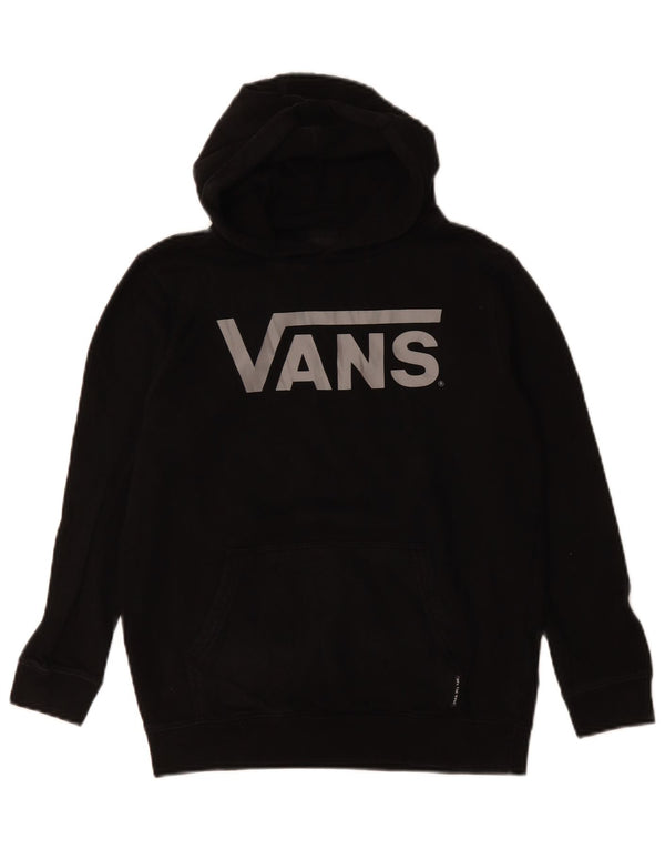 VANS Pull à capuche graphique pour femme UK 12 en coton noir moyen