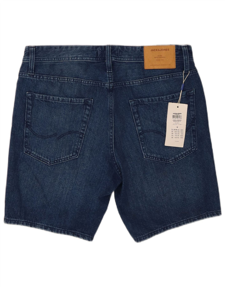 Jack & Jones Short en Jean Regular Fit Homme Medium W32 Bleu Coton