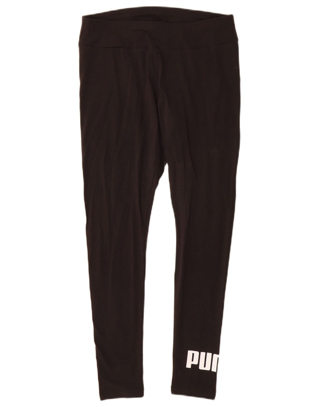 PUMA Legging graphique pour femme UK 42 en coton noir moyen