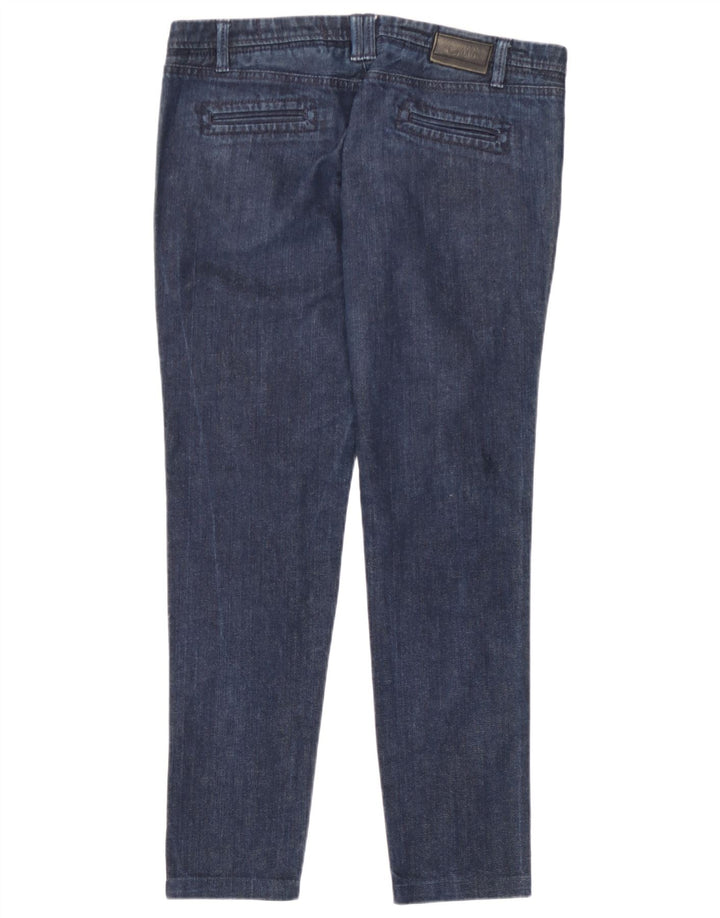 Gas Jean Slim Femme W30 L29 Bleu Marine Coton