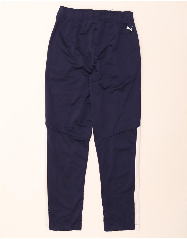 Puma Pantalon de Survêtement Homme Large Bleu Marine Colourblock