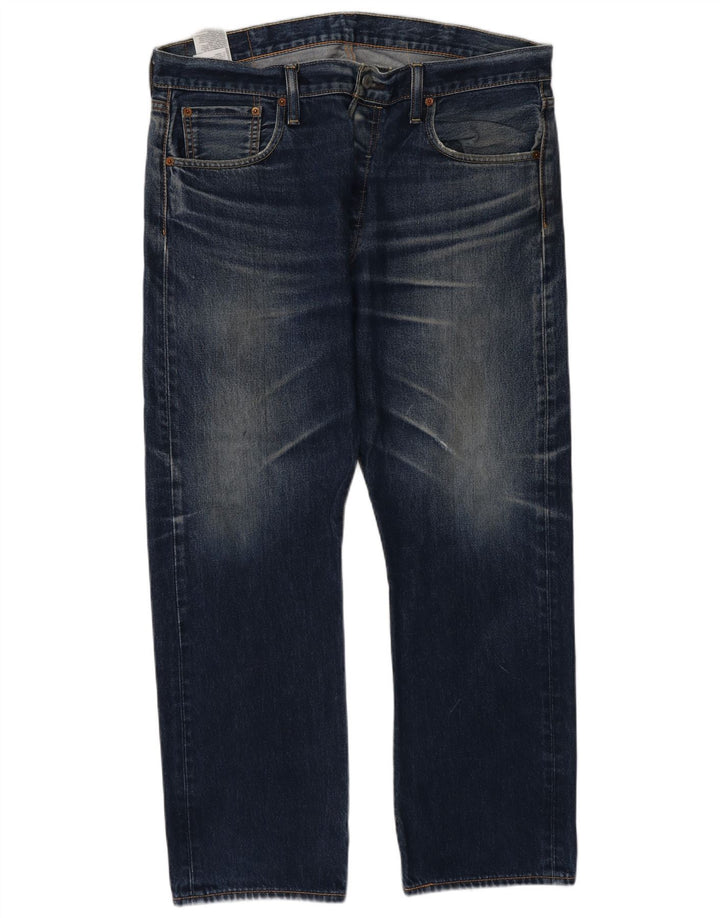 Levi's Jean Droit 501 Homme Bleu Marine W38 L30 Coton