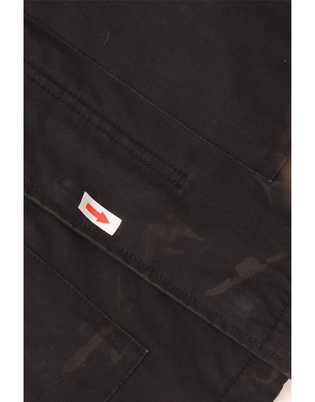 Levi's Veste coupe-vent à capuche pour homme UK 38 Noir moyen Polyester