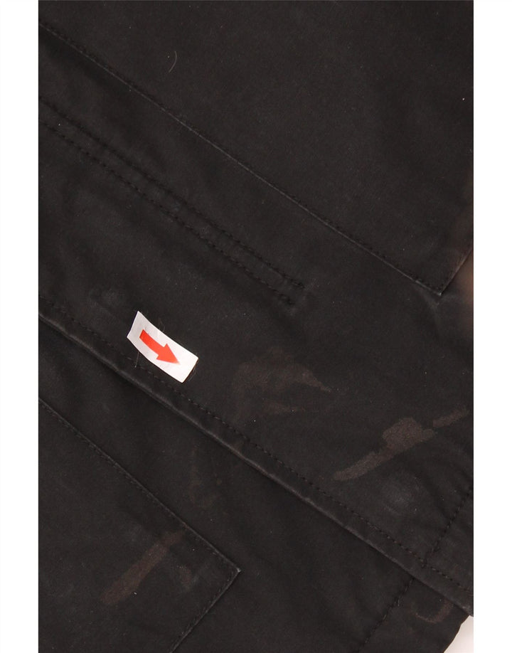 Levi's Veste coupe-vent à capuche pour homme UK 38 Noir moyen Polyester