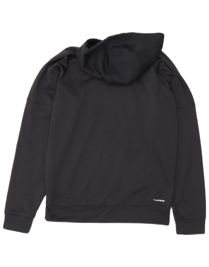 ADIDAS Pull à Capuche Climawarm Graphic Homme Noir Moyen Polyester