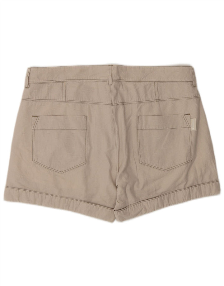 Champion Short décontracté pour femme Medium W30 Beige pied-de-poule