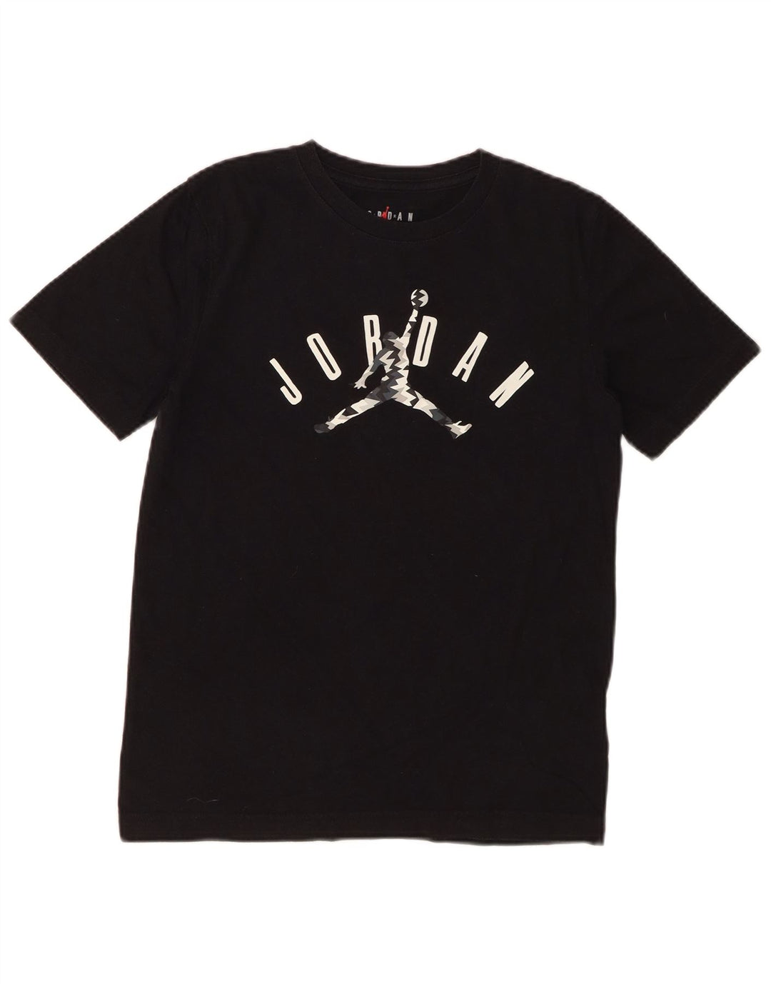 JORDAN T-Shirt Graphique Garçon 12-13 Ans Grand Noir Coton
