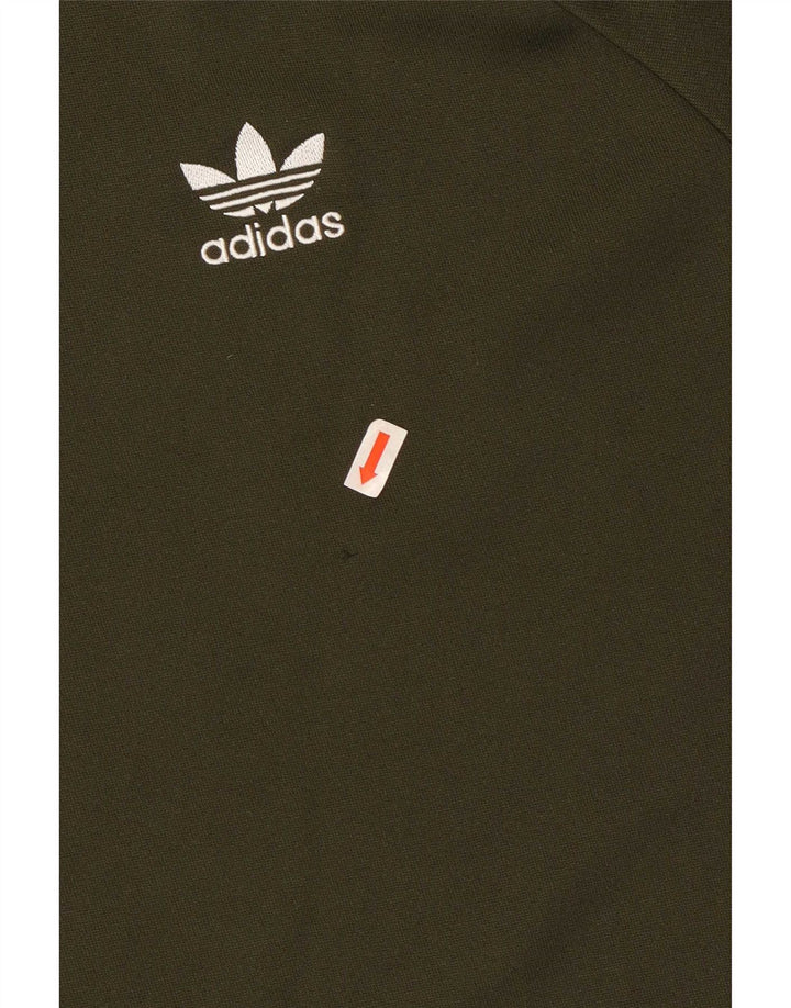 Adidas Sweat-shirt pour homme Grand Kaki Polyester