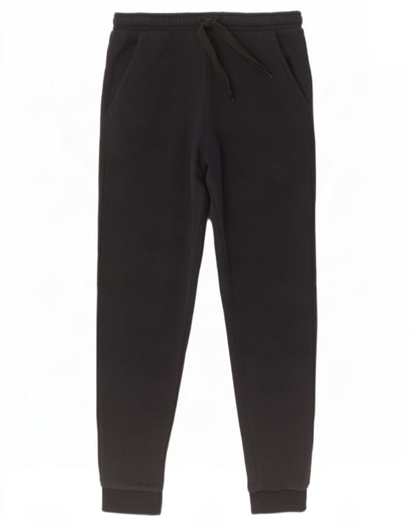 Marks & Spencer Pantalon de Survêtement Garçon 13-14 ans Noir Coton