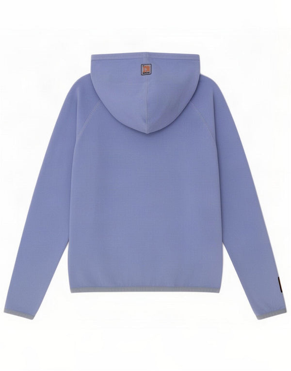 Gas Pull polaire à capuche pour femme UK 10 Petit Bleu Polyester
