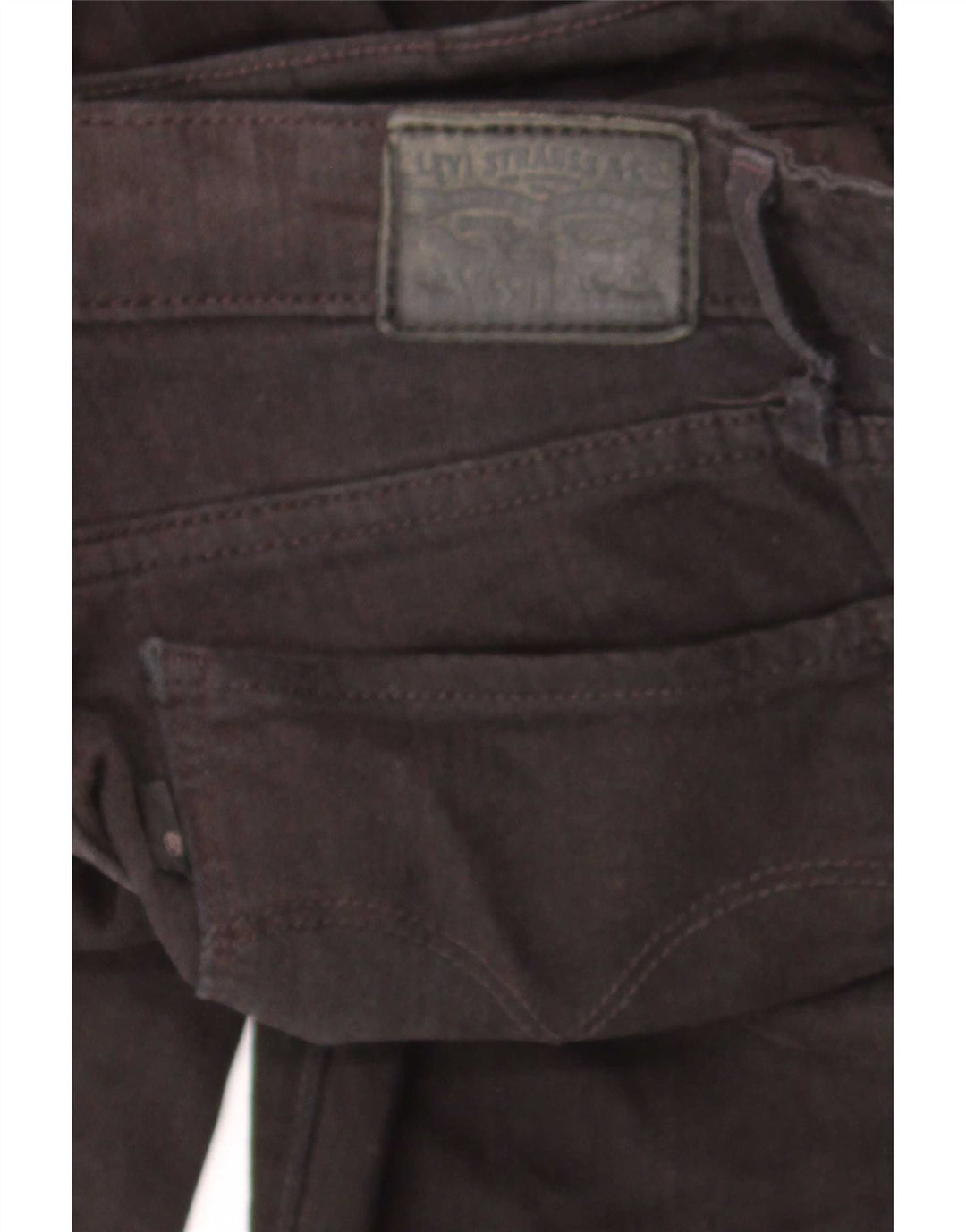 Levi's Jean Slim 712 Femme W26 L30 Coton Noir