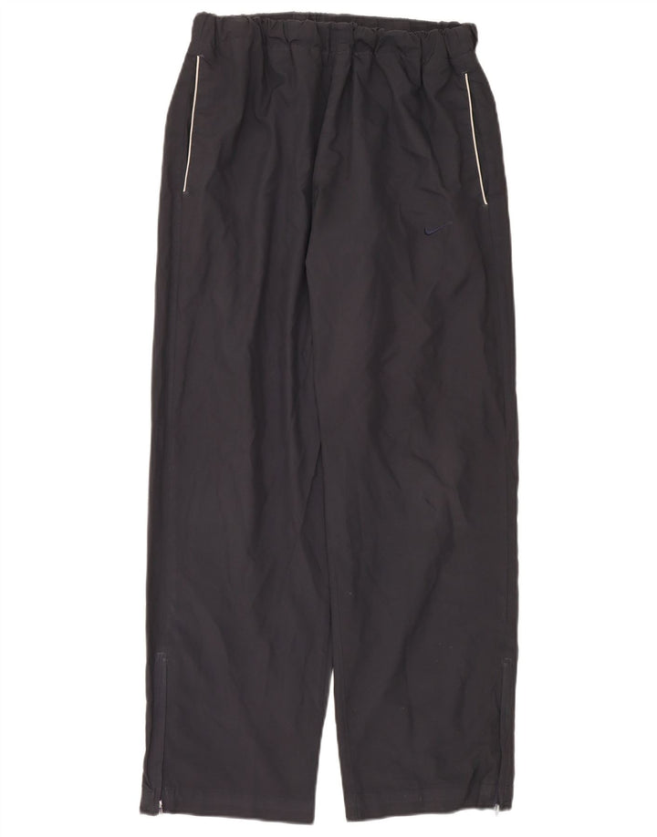 Nike Pantalon de survêtement pour femme UK 14 Medium Navy Blue Nylon
