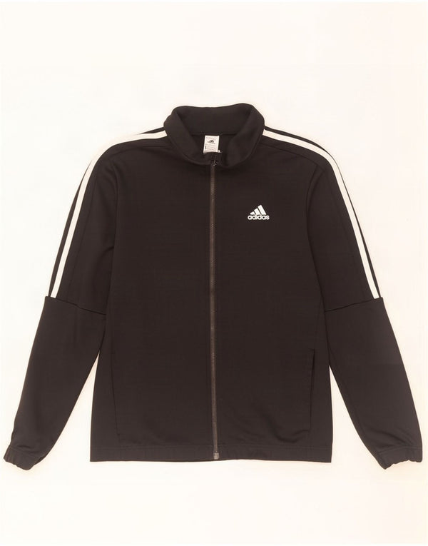 Adidas Veste de survêtement pour homme UK 38/40 Medium Noir Polyester