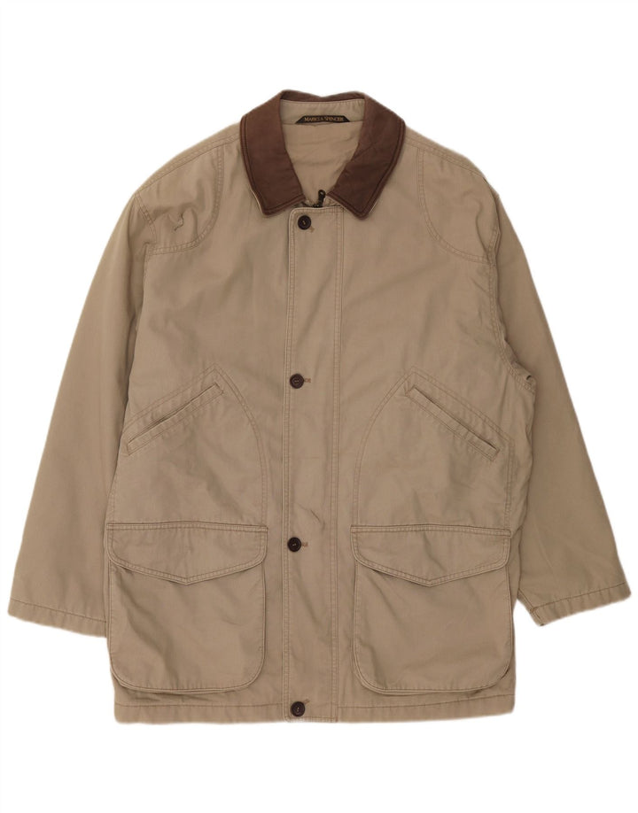 Marks & Spencer Veste utilitaire pour homme UK 38 Coton beige moyen