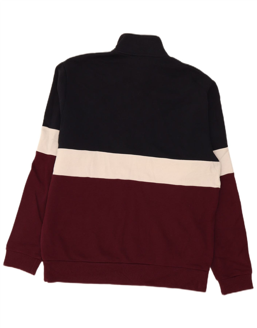 Fred Perry Pull Zippé à Col Zippé Homme Multicolore Colorblock