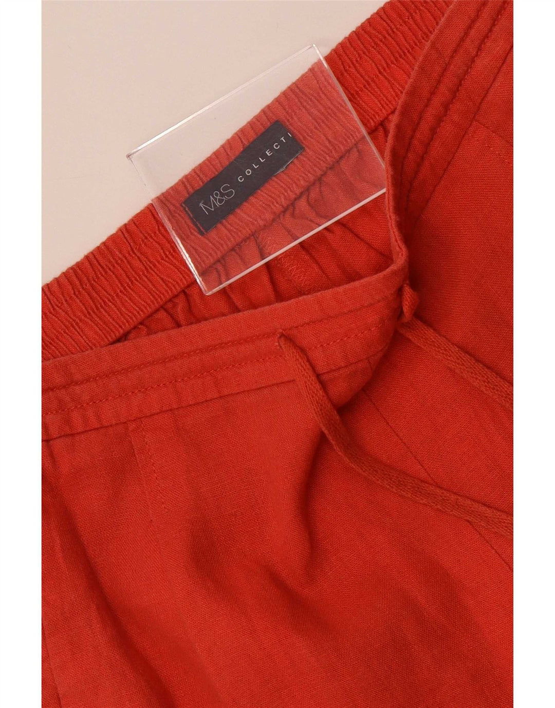Marks & Spencer Short décontracté pour femme W28 Rouge moyen