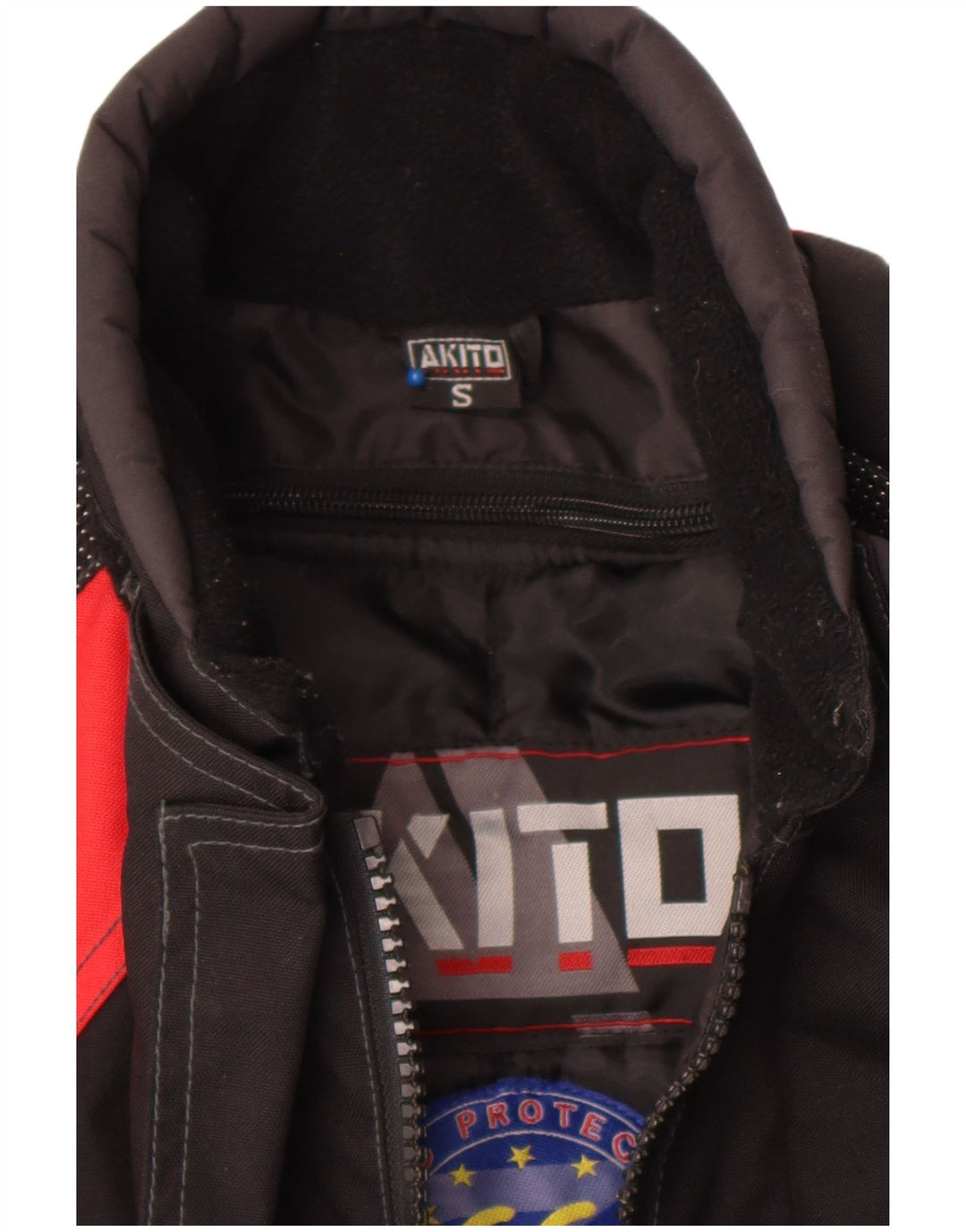 Akito Veste Motorstyle Graphic Racer pour homme UK 36 Small Noir Colourblock