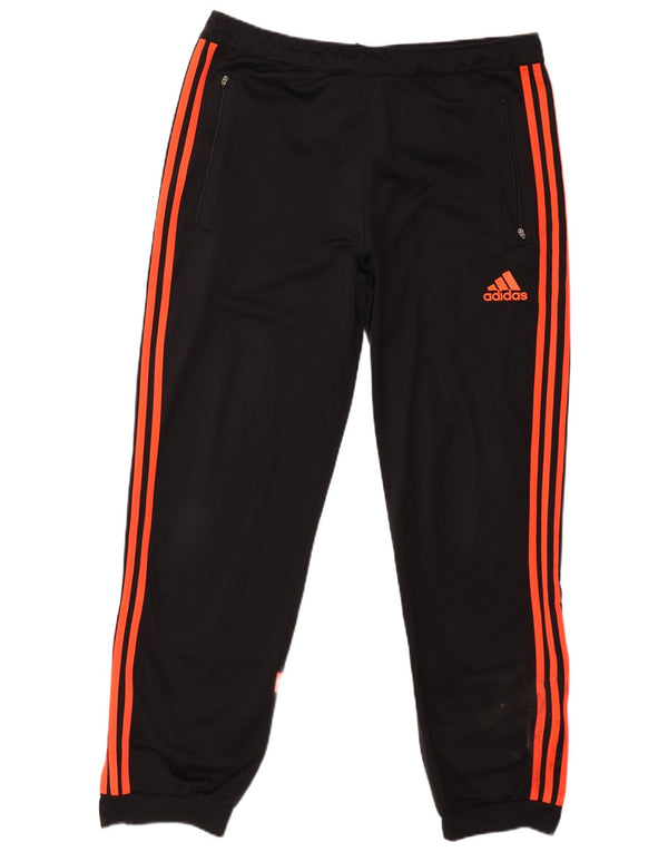 Adidas Pantalon de survêtement pour homme Pantalon de jogging Large Noir Colorblock Polyester