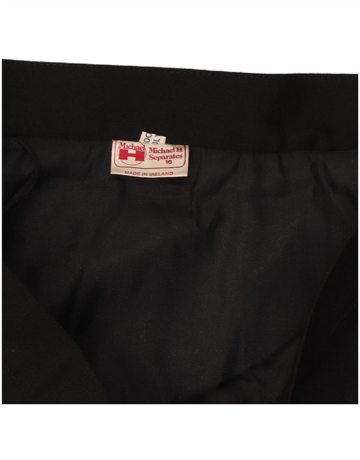 Michael H. Jupe droite pour femme UK 16 Large W32 Noir