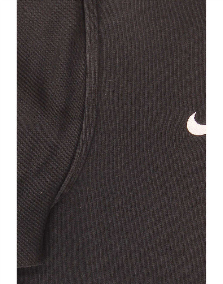 Nike Sweat-shirt pour homme en coton noir Taille L