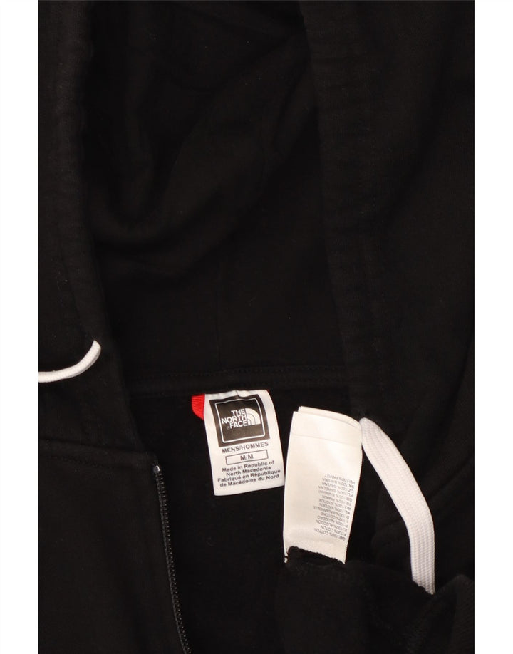 THE NORTH FACE Pull à capuche zippé pour homme en coton noir moyen