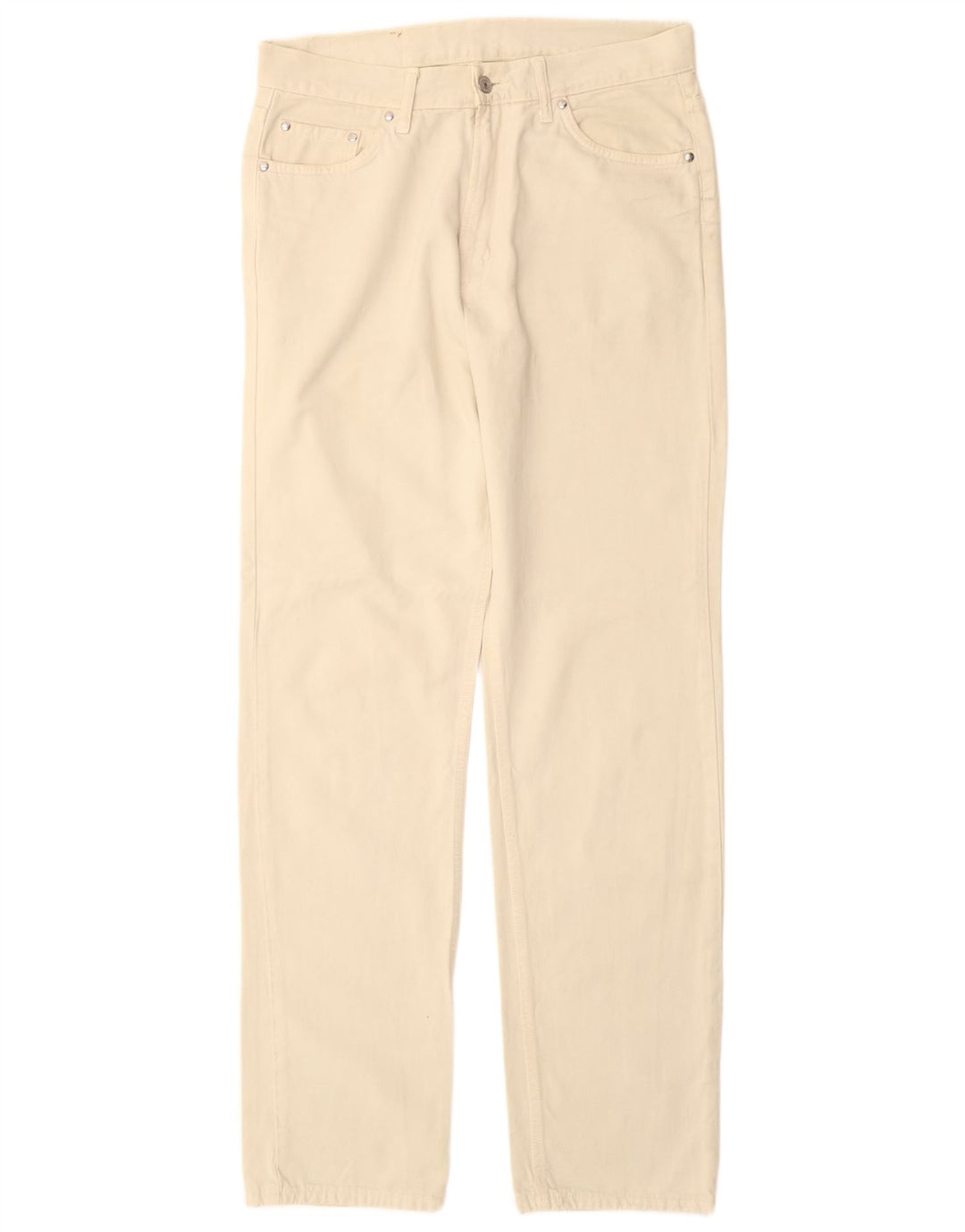 CARRERA Pantalon décontracté droit pour homme IT 48 Medium W32 L33 Beige Coton