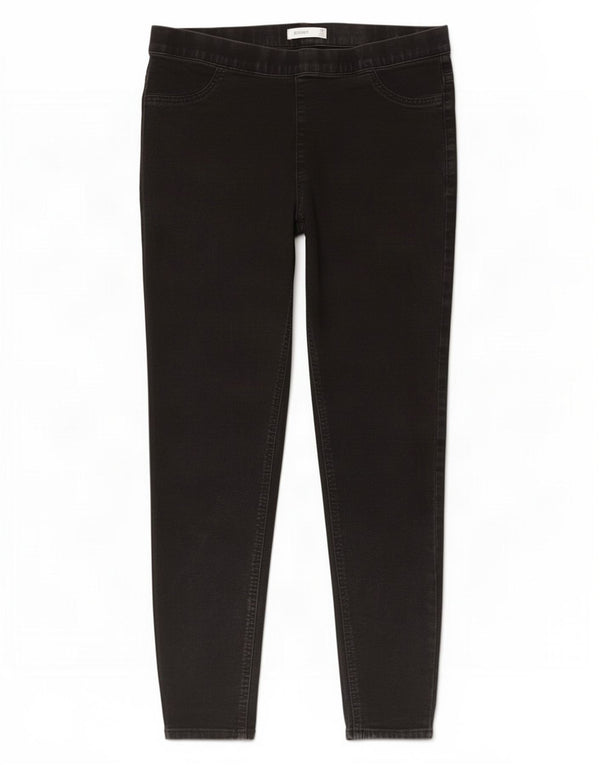 Marks & Spencer Jean court jegging pour femme UK 16 Large W32 L24 Coton noir