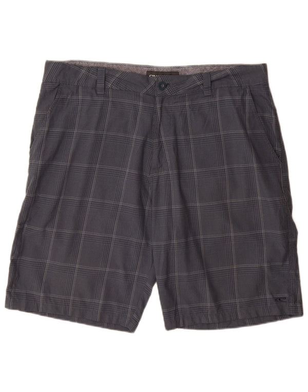 O'Neill Short Chino Homme W36 Large Bleu Marine à Carreaux Polyester