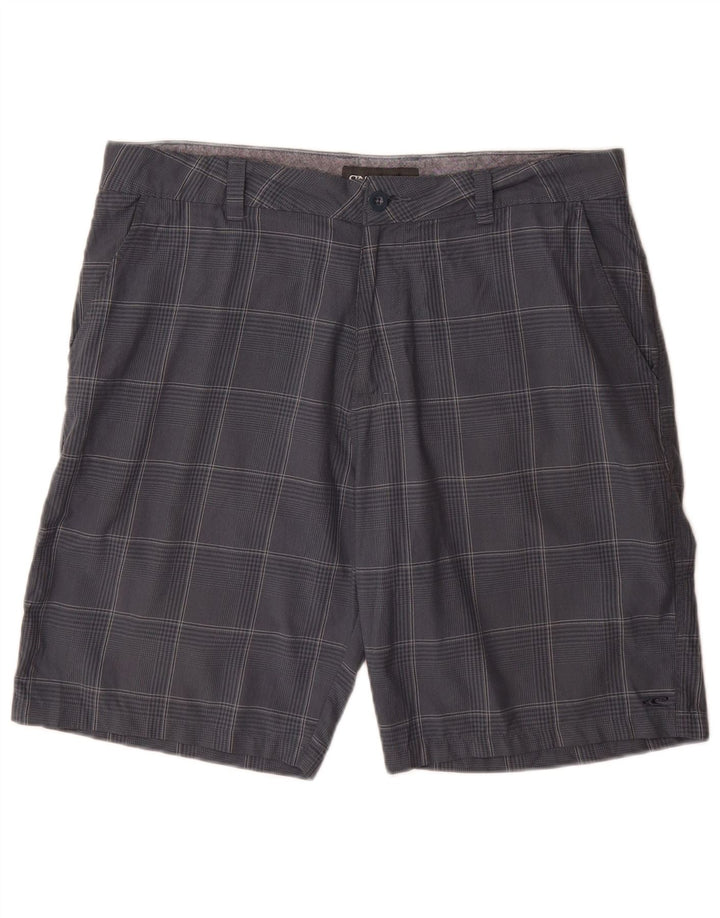 O'Neill Short Chino Homme W36 Large Bleu Marine à Carreaux Polyester
