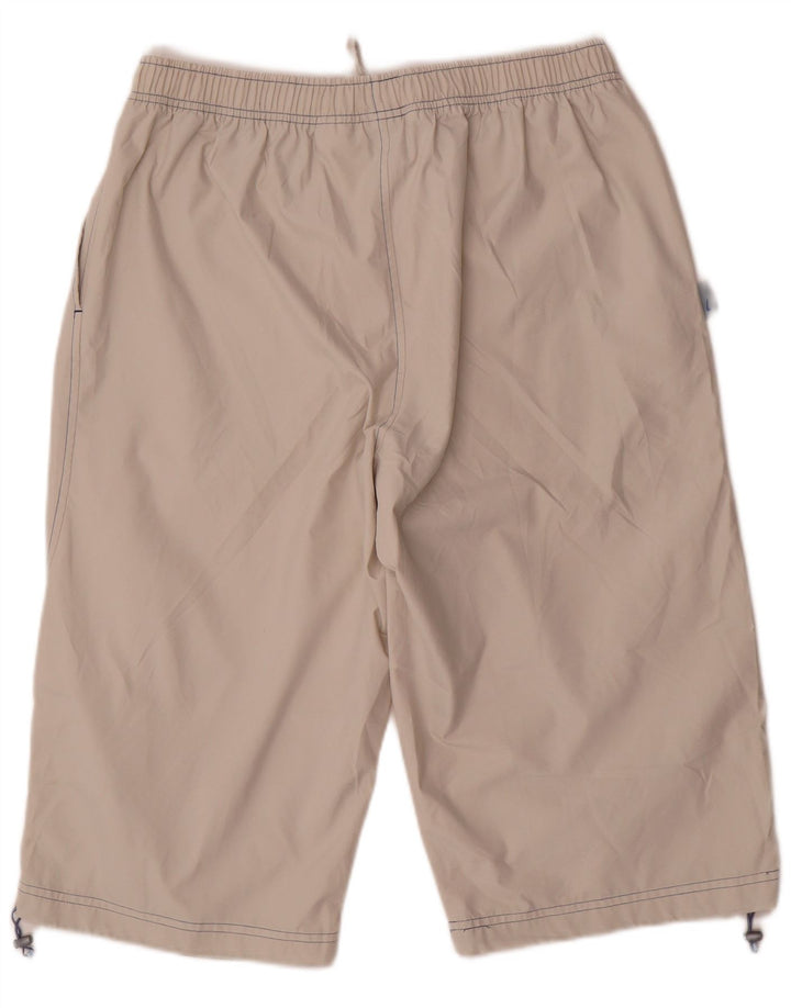 Nike Bermuda de sport pour homme UK 42/44 Large Beige Polyester