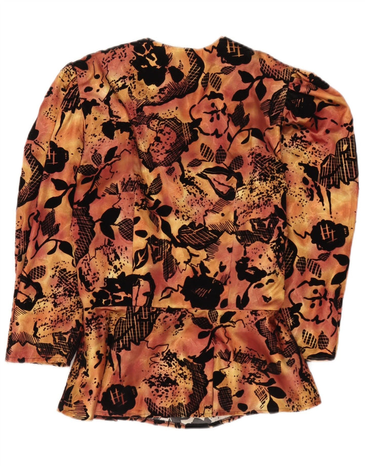 Dorette Chemisier à manches 3/4 pour femme EU 38 Orange moyen floral