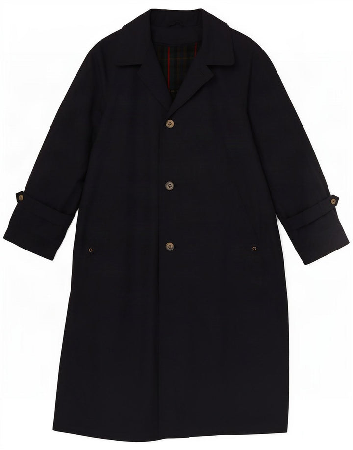 St. Bernard Trench-coat surdimensionné pour femme UK 14 Large Bleu marine classique