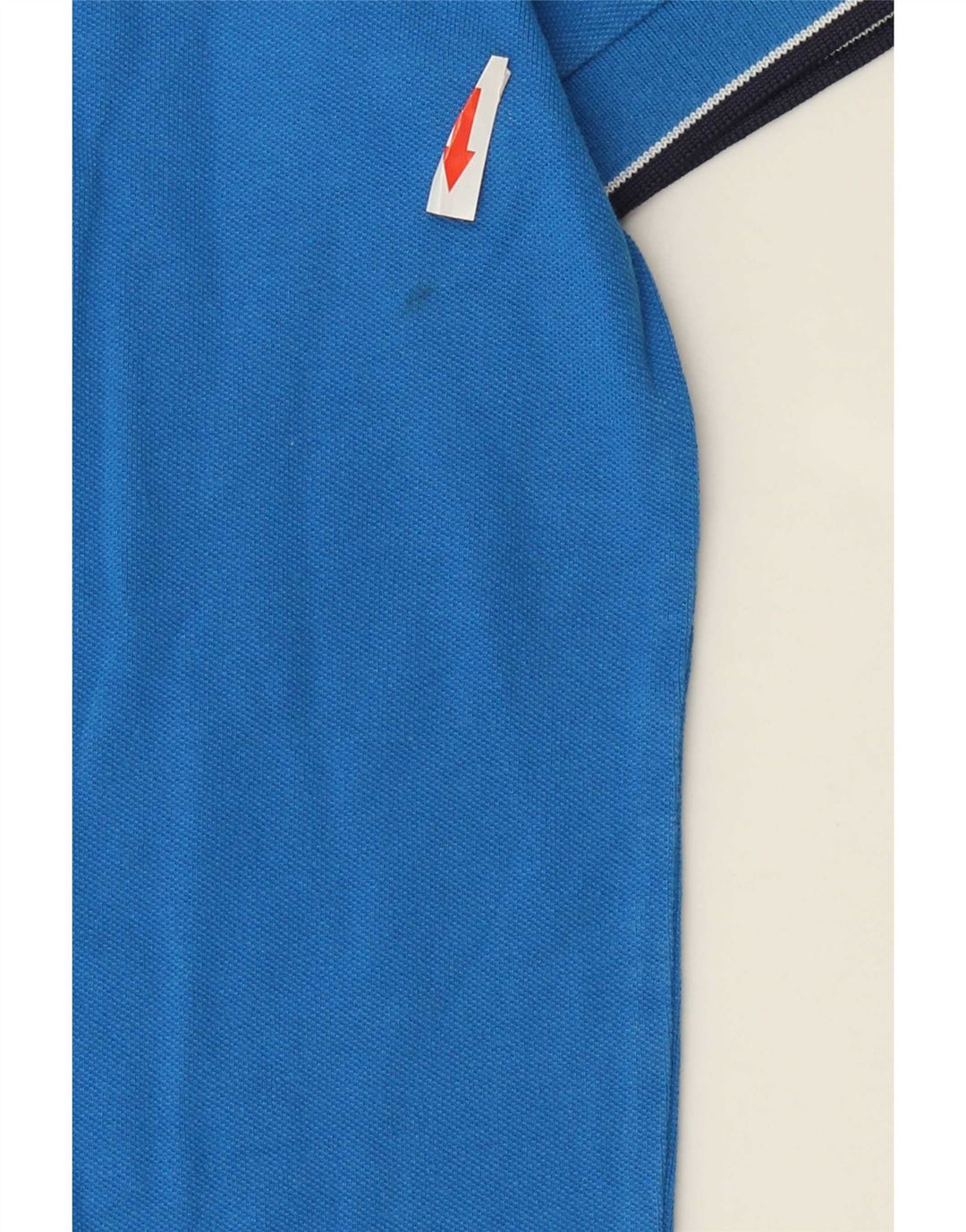 Kappa Polo Homme Large Bleu Rayé Coton