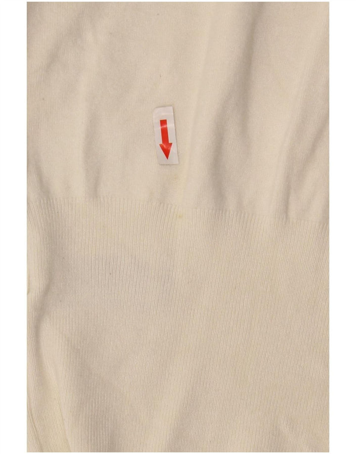Marks & Spencer Pull col bateau pour femme UK 12 Medium Off White